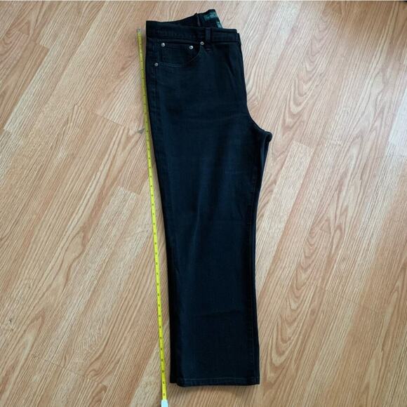 Ralph Lauren Classic Straight Leg Black Jeans Size 16 Tailored **Alterations** - Picture 8 of 13